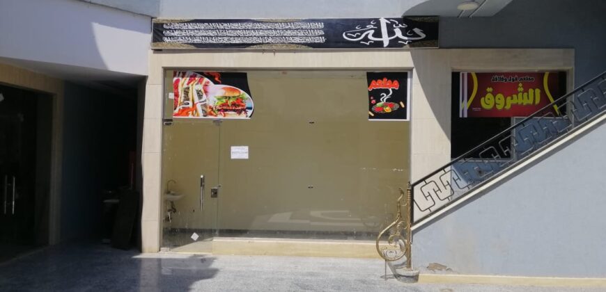 محل بمساحه 14 متر ب سيتي مول 2 بمدينه الشروق