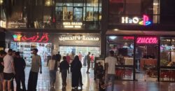 محل ٦٦ متر واجهة بالدور الارضي المنخفض بجوار محل بلبن مدينة الشروق