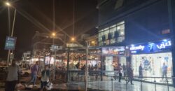 محل ٦٦ متر واجهة بالدور الارضي المنخفض بجوار محل بلبن مدينة الشروق